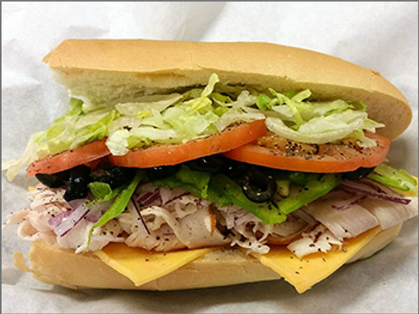 Deli sandwich from Campbell Cove